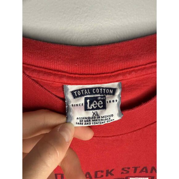 VTG Lee 1998 Detroit Red Wings Stanley Cup Champions Graphic T-Shirt Red Men XL - Picture 4 of 9